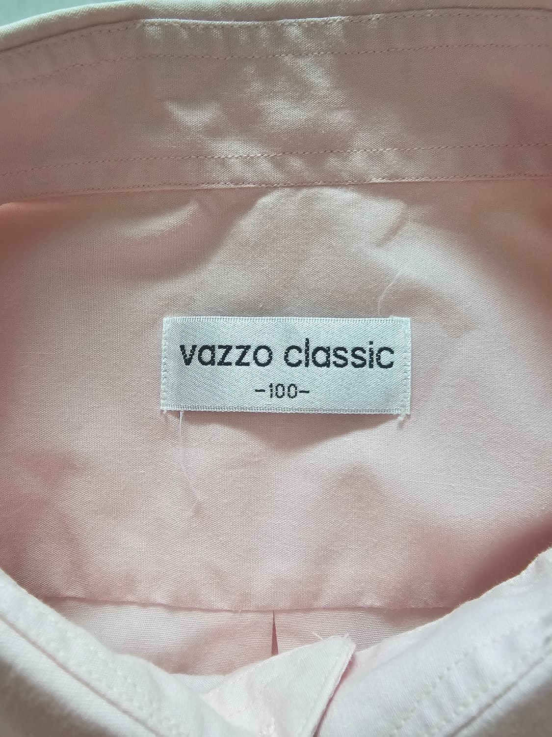 Y2K 빈티지 분홍색 반팔 셔츠 (사이즈 100, Vazzo Classi 상품이미지5