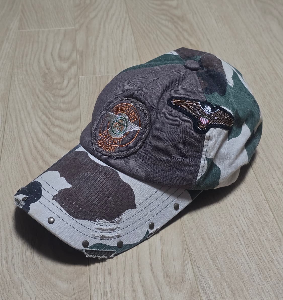 Ashbury 애쉬버리 빈티지 밀리터리 볼캡 상품이미지2