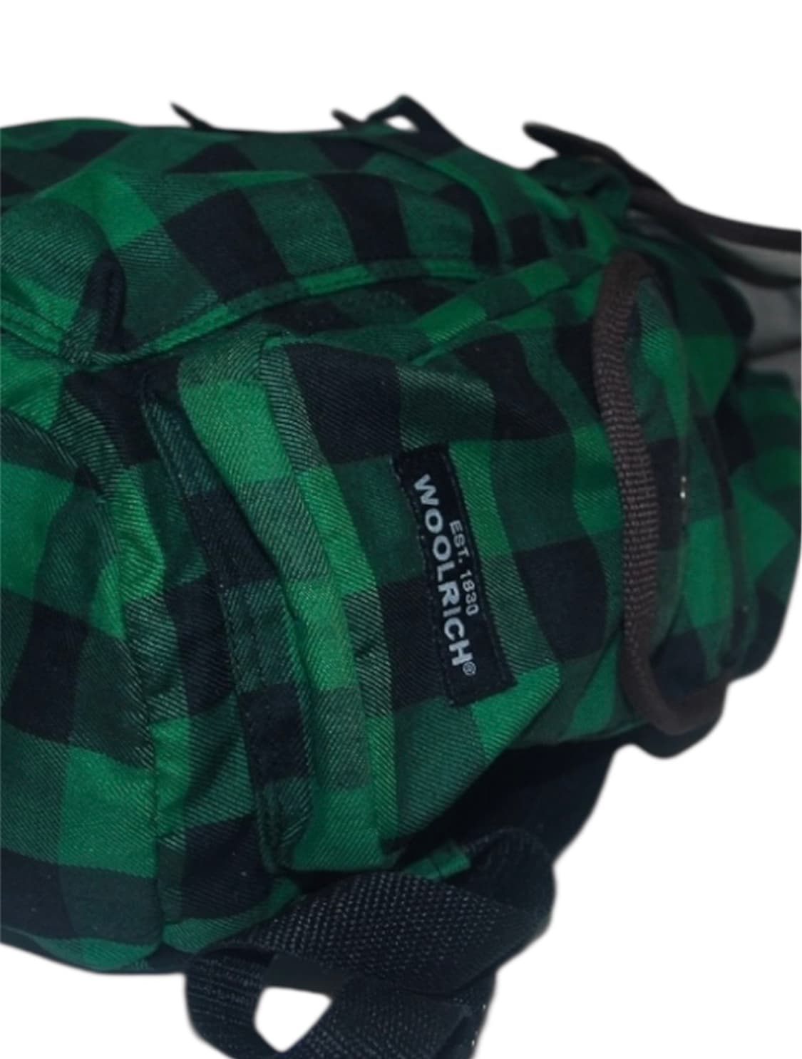 울리치 빈티지 그린 버팔로 체크 백팩 상품이미지4