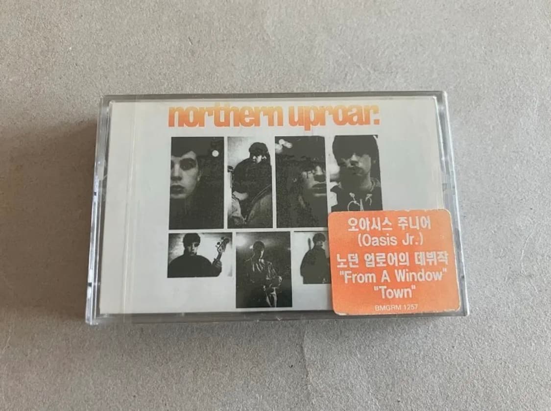 90년대 영국 오아시스 주니어 밴드 노던 업로어 1집 미개봉 카세트테이프 상품이미지1