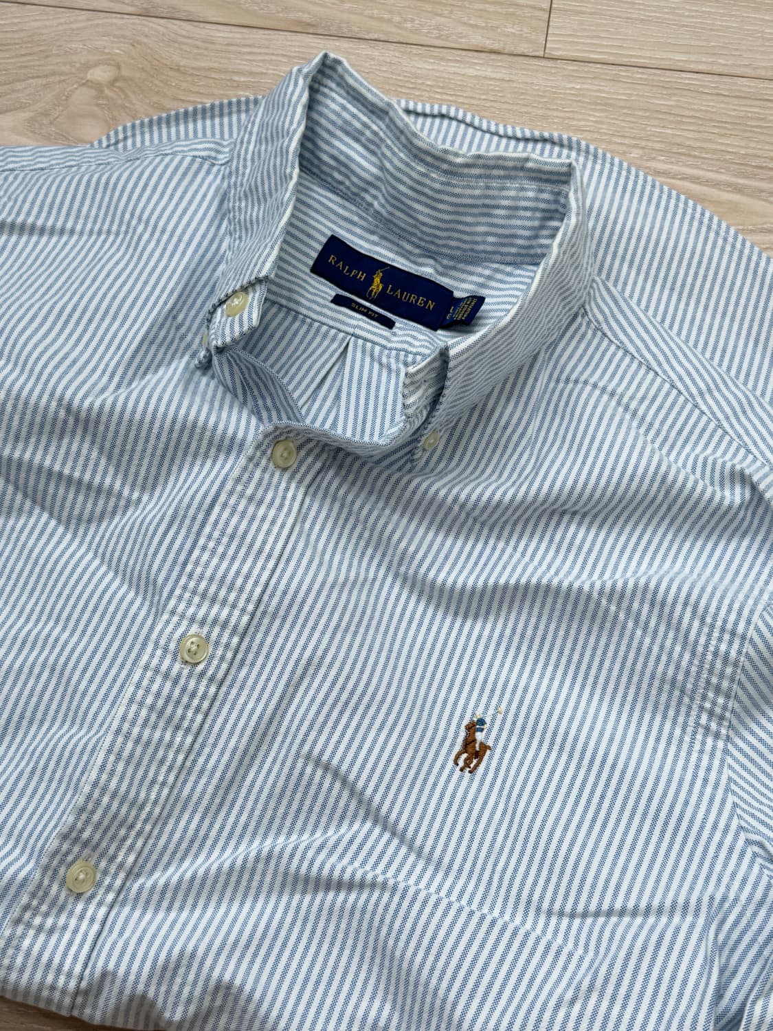 빈티지 폴로 랄프로렌 스트라이프 셔츠 상품이미지1