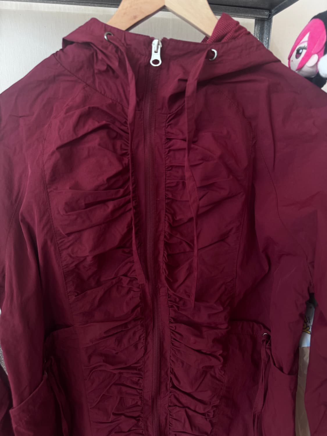 팬시클럽 셔링 윈드브레이커 상품이미지2