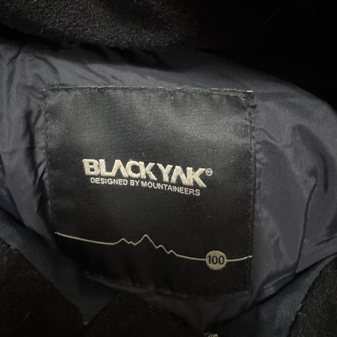 블랙야크 남성 덕다운 헤비 패딩 L/100  상품이미지5
