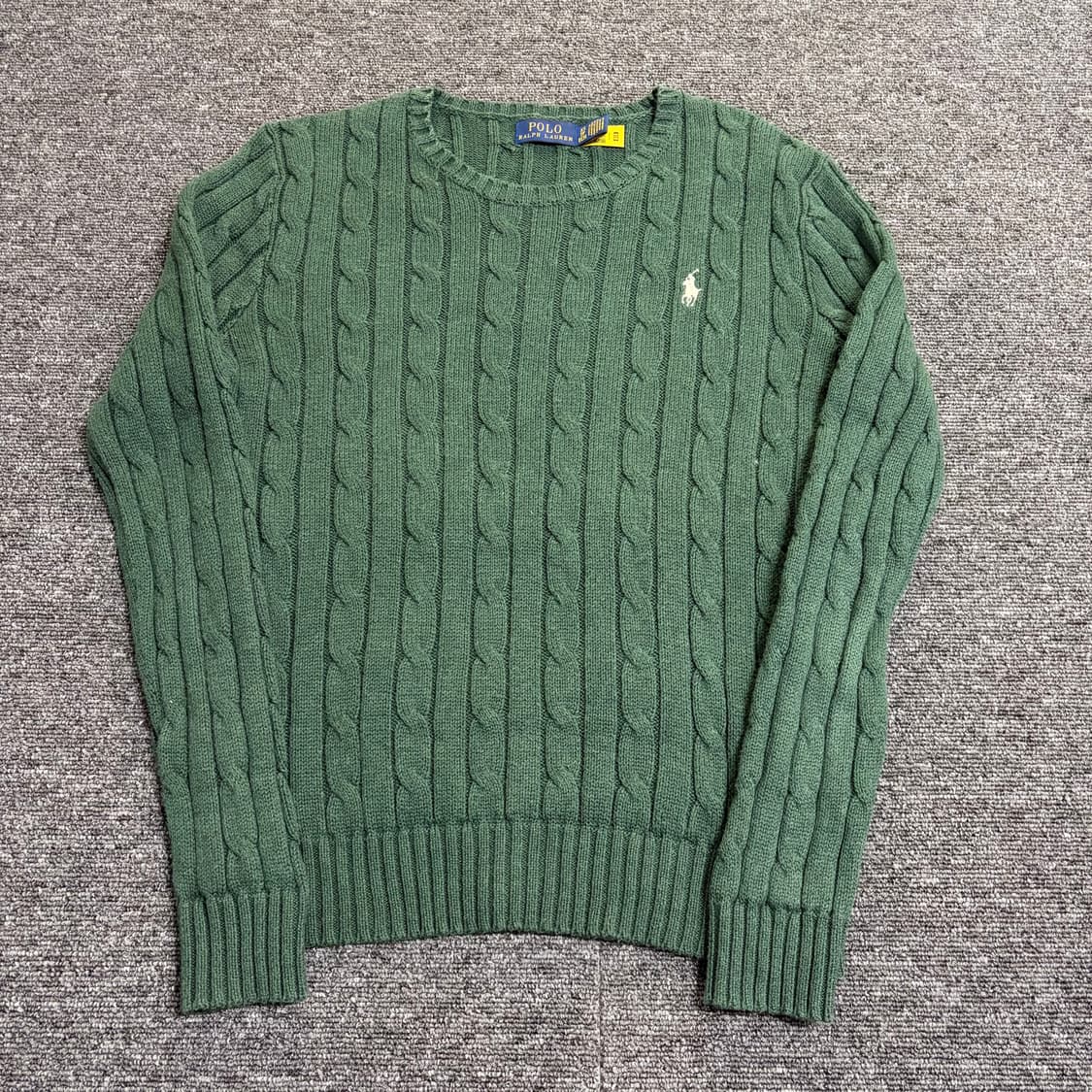 폴로 랄프로렌 꽈배기 니트 상품이미지1