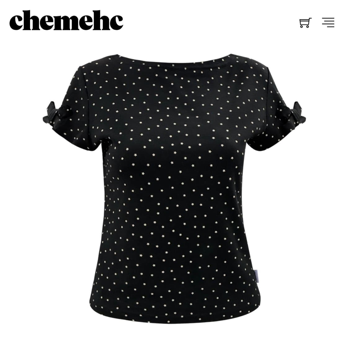 체메씨 chemehc starry tee 반팔 (새상품) 상품이미지1