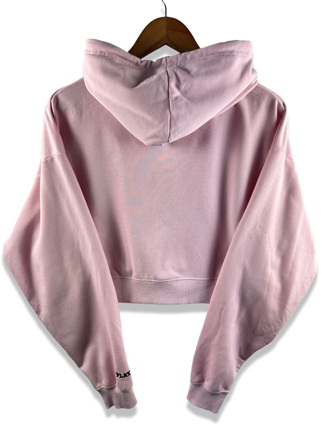 플레이보이 비즈버니 핑크 크롭후드집업2889 상품이미지2