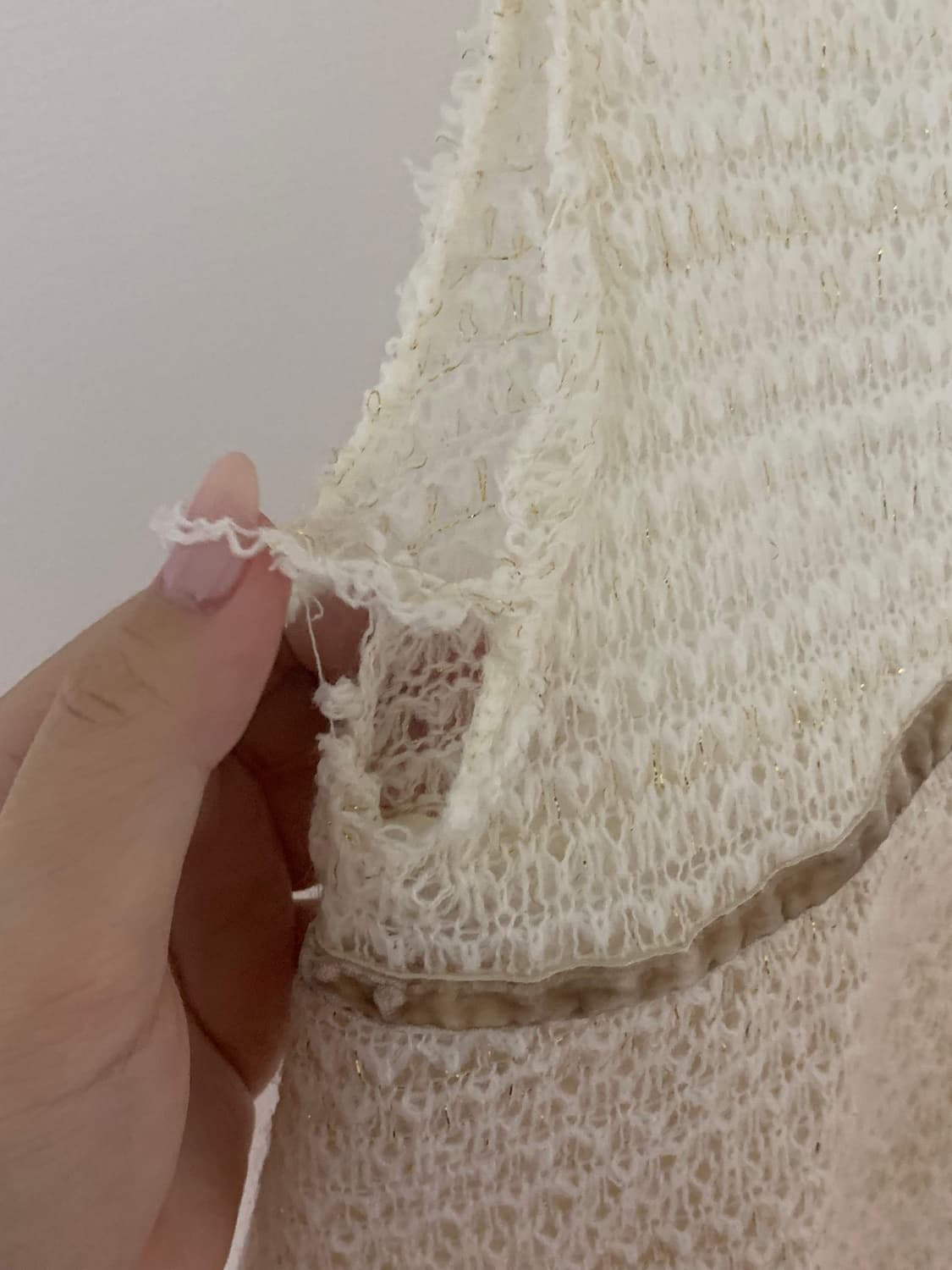 axes 빈티지 히피 페어리 크로쉐 가디건 나시 세트 (하자○ 저렴판매) 상품이미지7