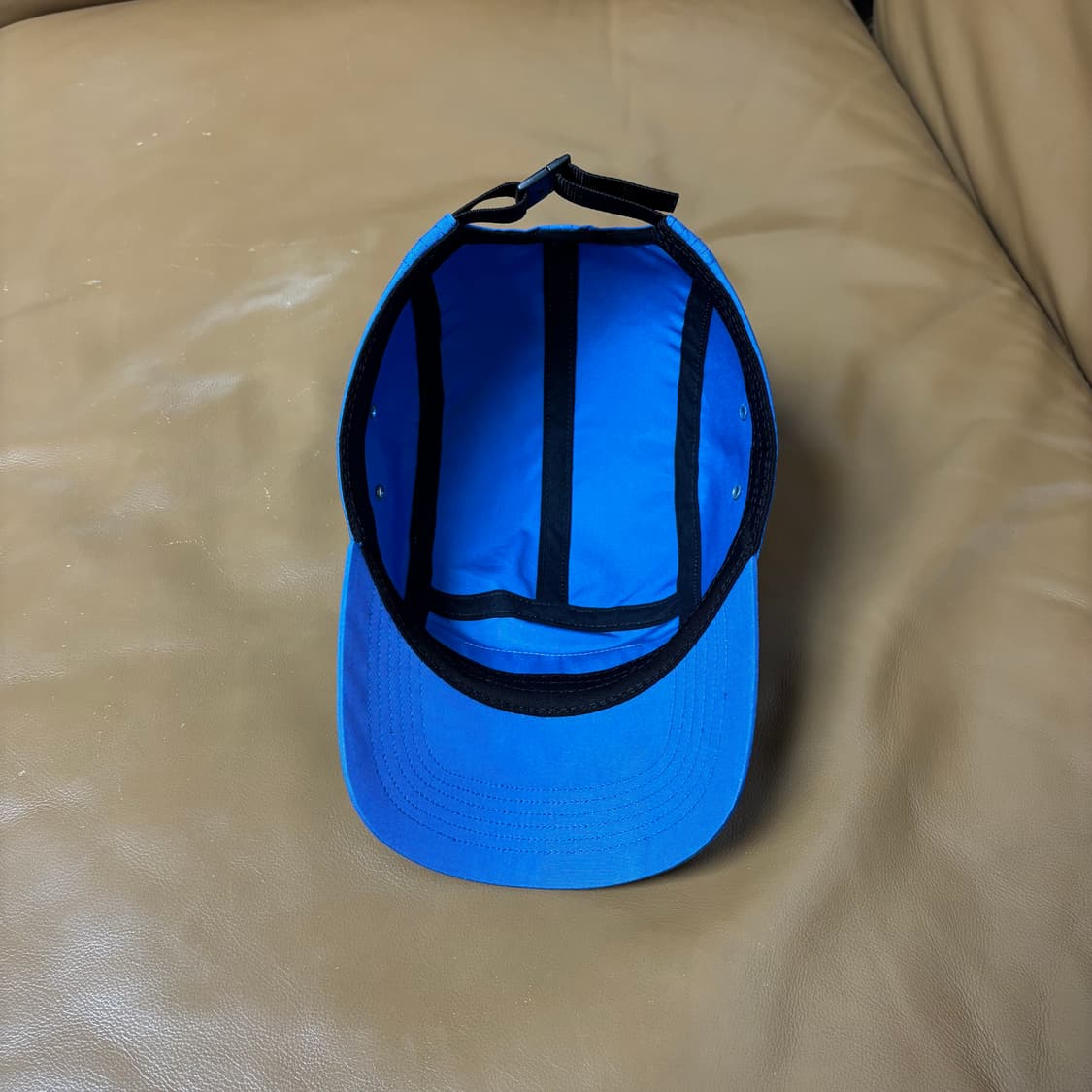 슈프림 캠프캡 모자 박스로고 리버스 라벨 로얄 상품이미지6