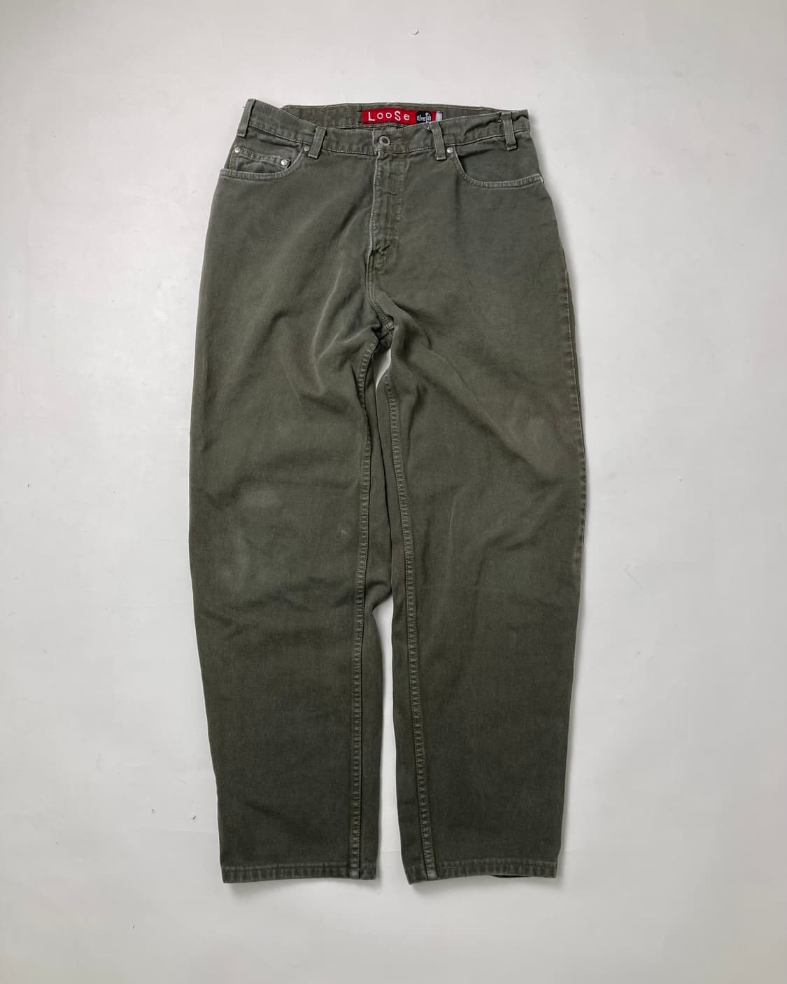 90s Levi's Silvertab Jeans (olive green) 상품이미지1