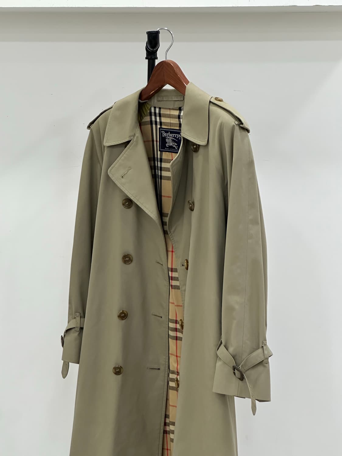 버버리 남성 트렌치코트 상품이미지3