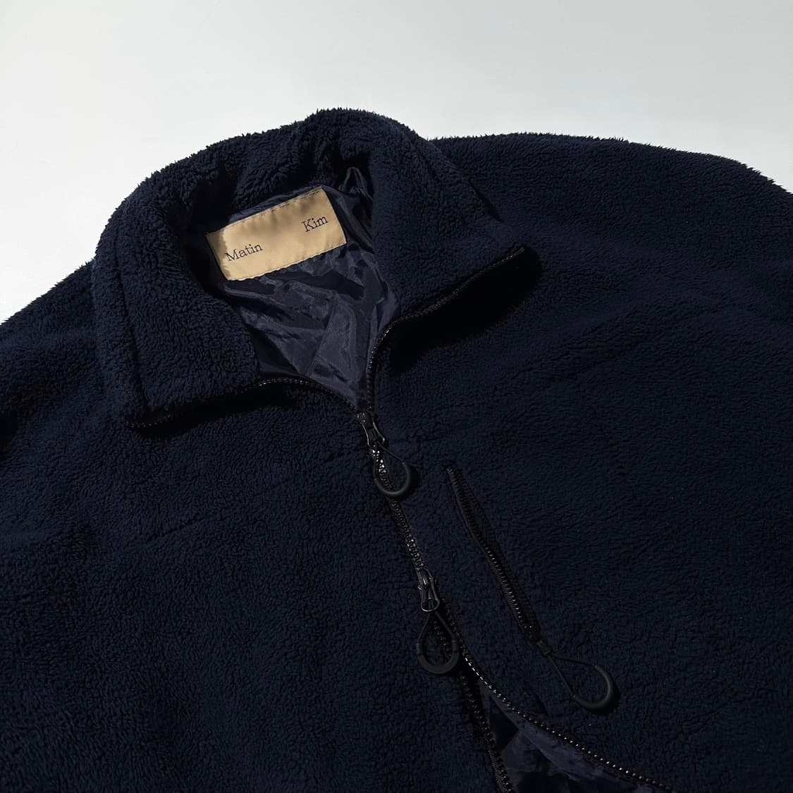 마뗑킴 백로고 후리스 자켓 상품이미지7