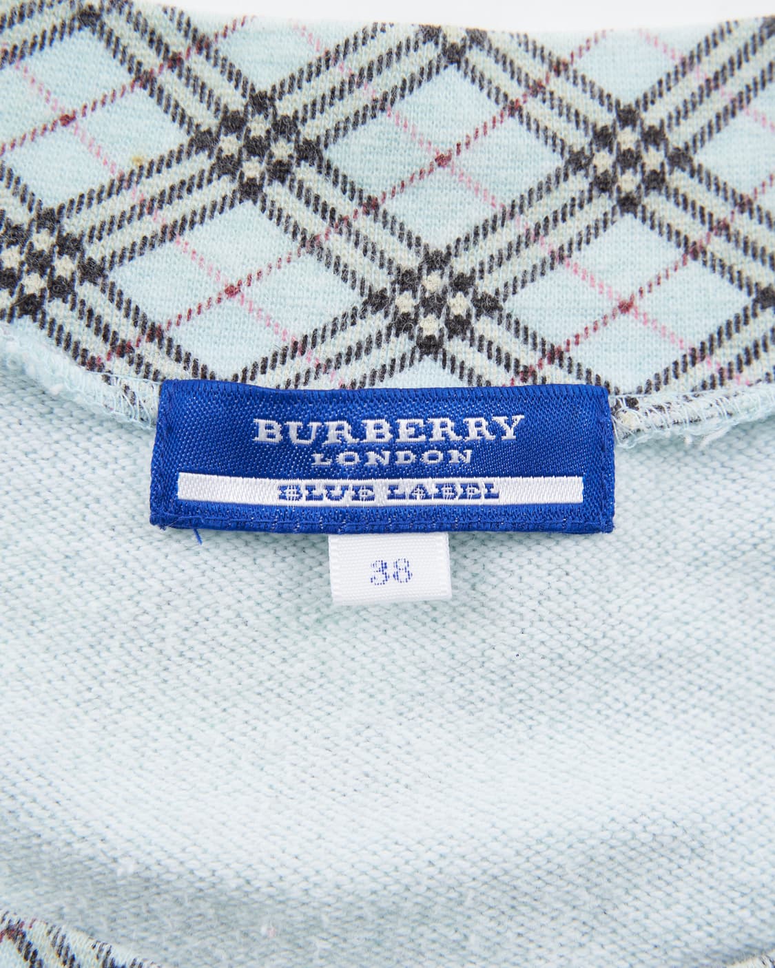 Burberry 블루라벨 스카이블루 긴팔 티셔츠 상품이미지5