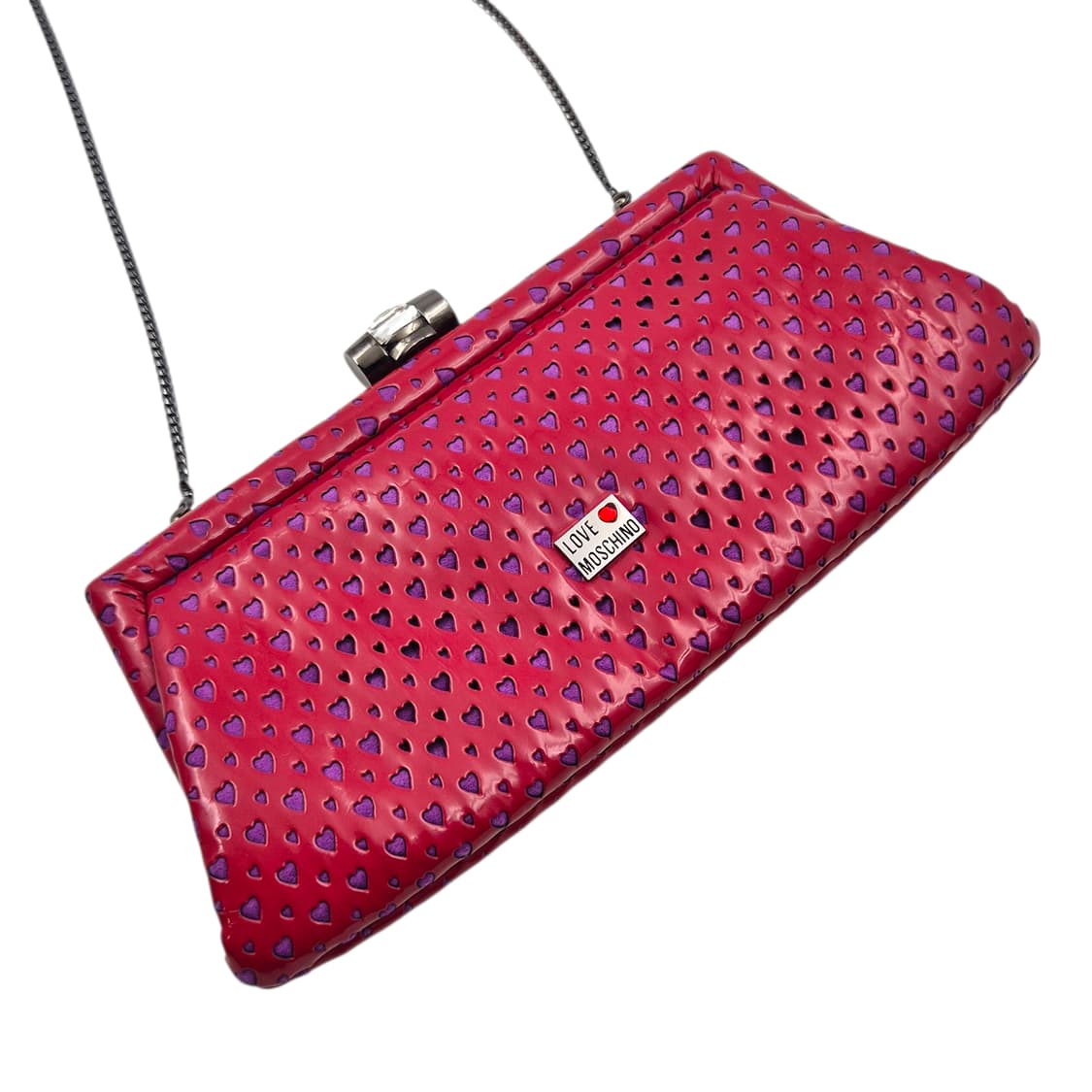 러브 모스키노 펀칭 하트 레더 3way 체인백 상품이미지3