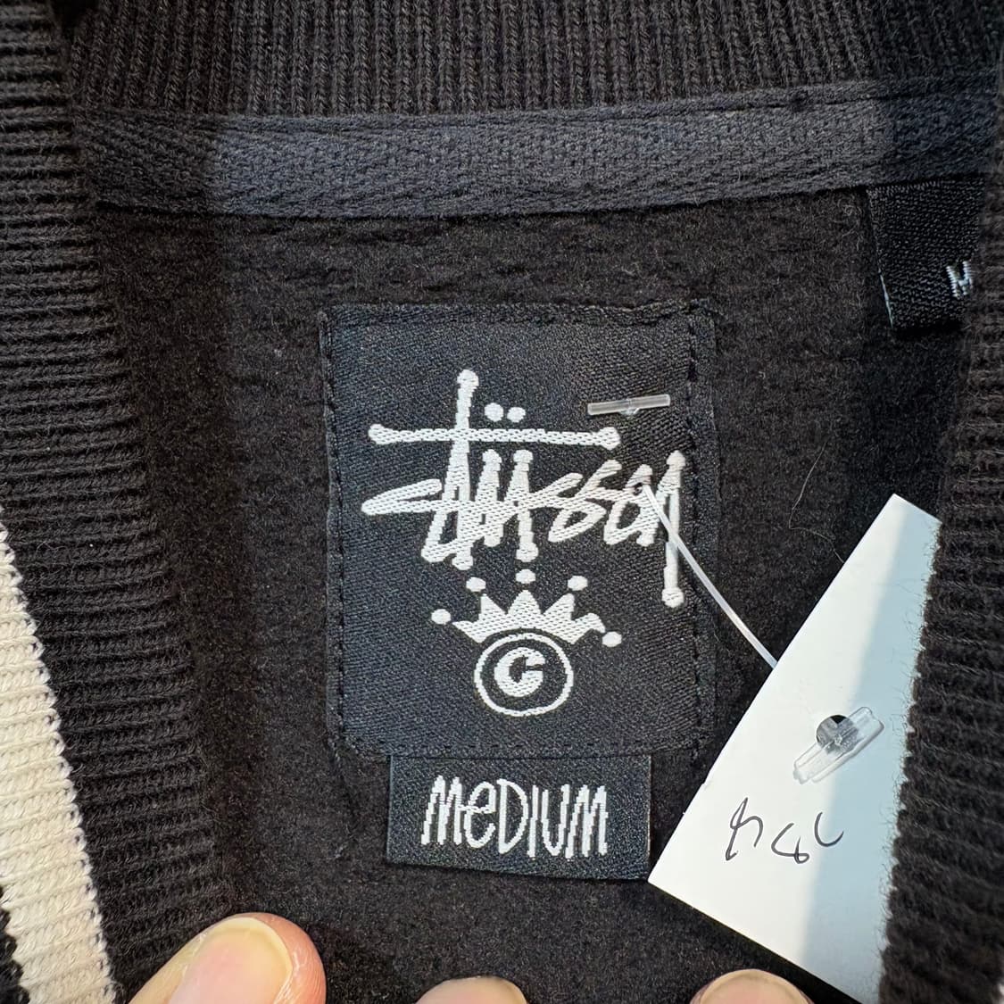 [M] STUSSY 스투시 빈티지 스웻 자켓 상품이미지7