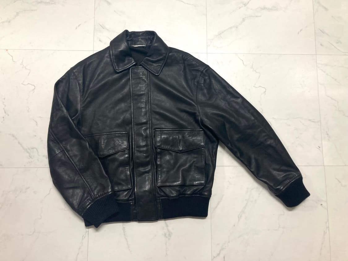 (거의 새것)자라 맨스 2026 신상 양가죽 A2 자켓 100-105 상품이미지1