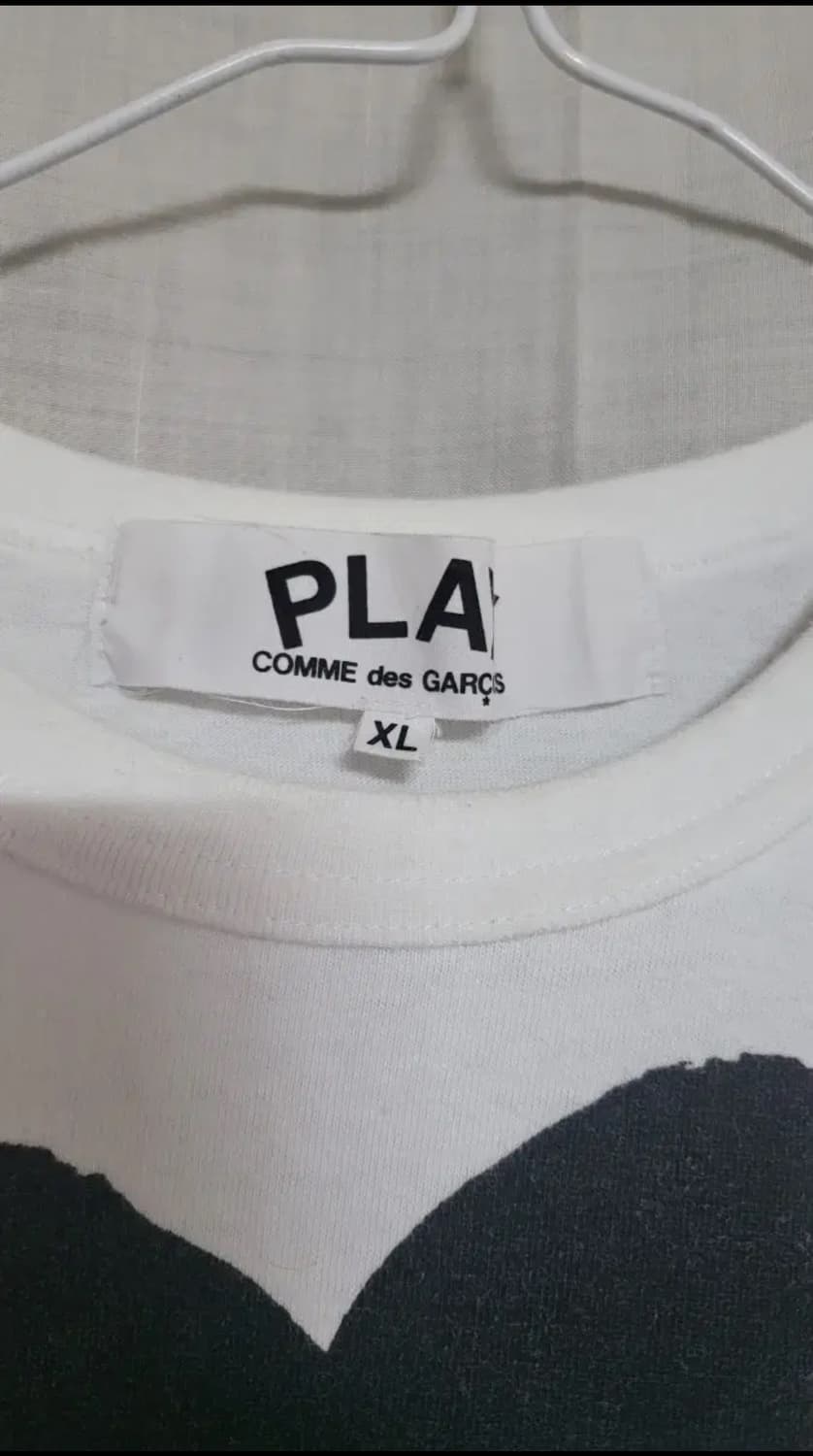 꼼데가르송 블루아이 반팔 xl 상품이미지2