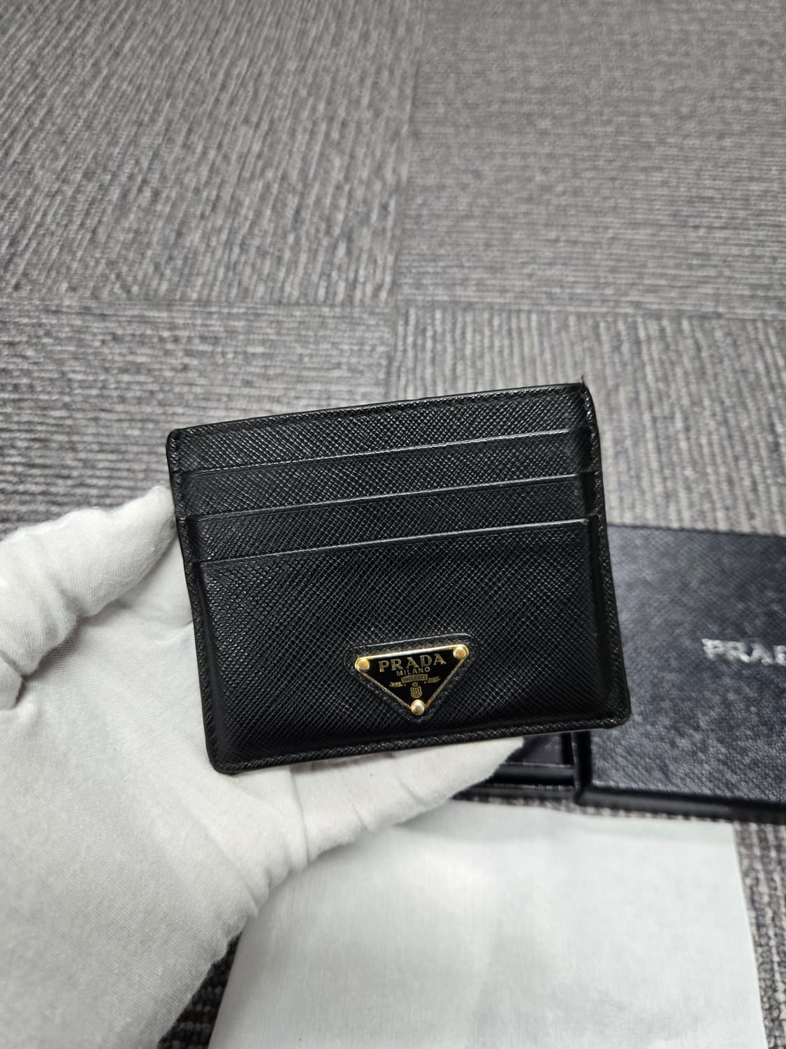 [특가][정품]프라다 사피아노 카드지갑 상품이미지1