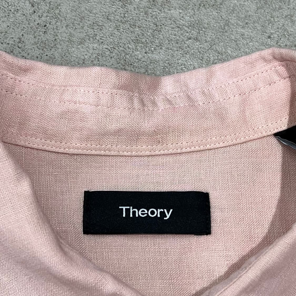 띠어리 린넨셔츠 s10327 상품이미지5