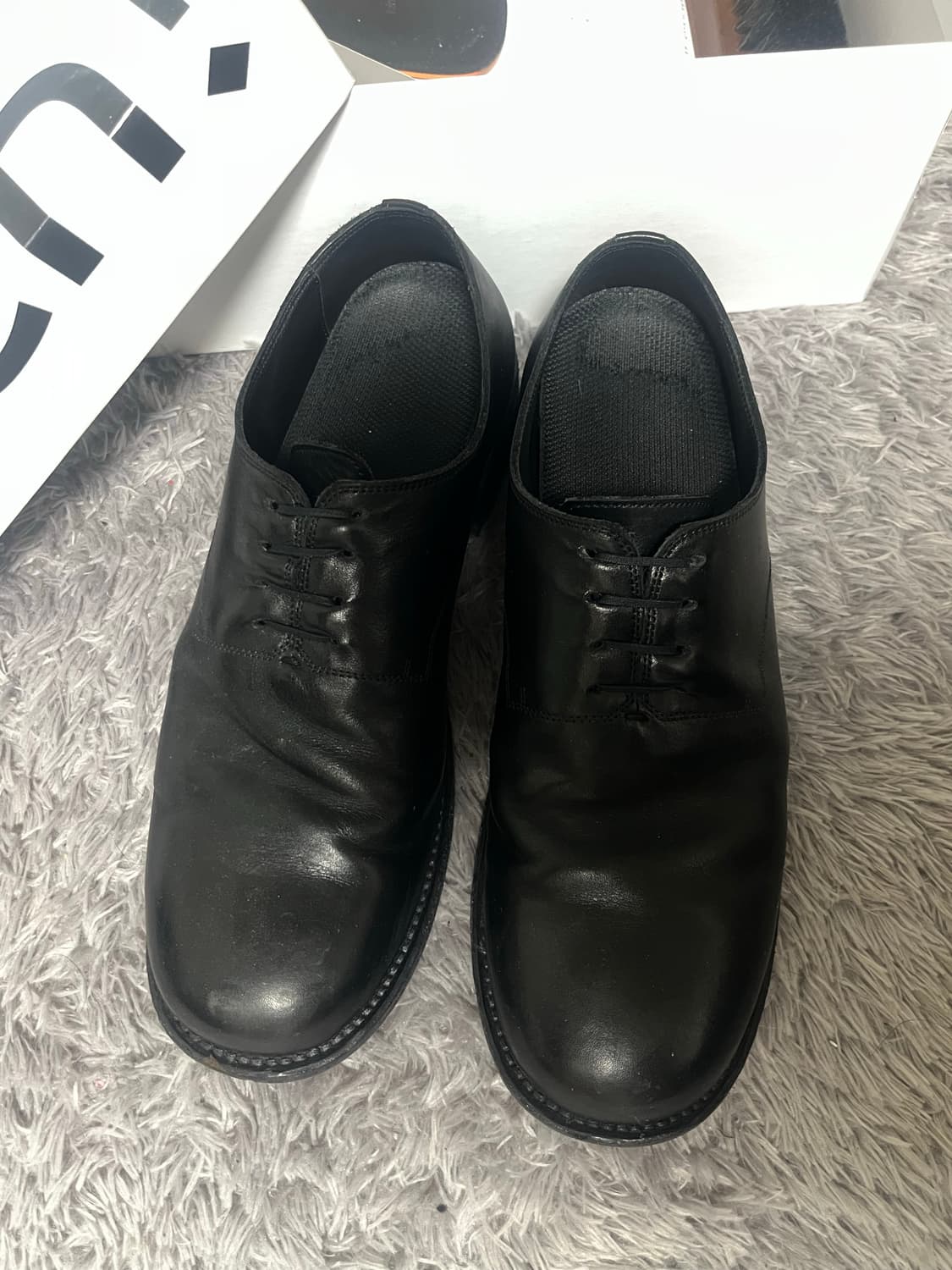 (270) 킨치 547 비브람 더비 슈즈 kinchi 말가죽 상품이미지2