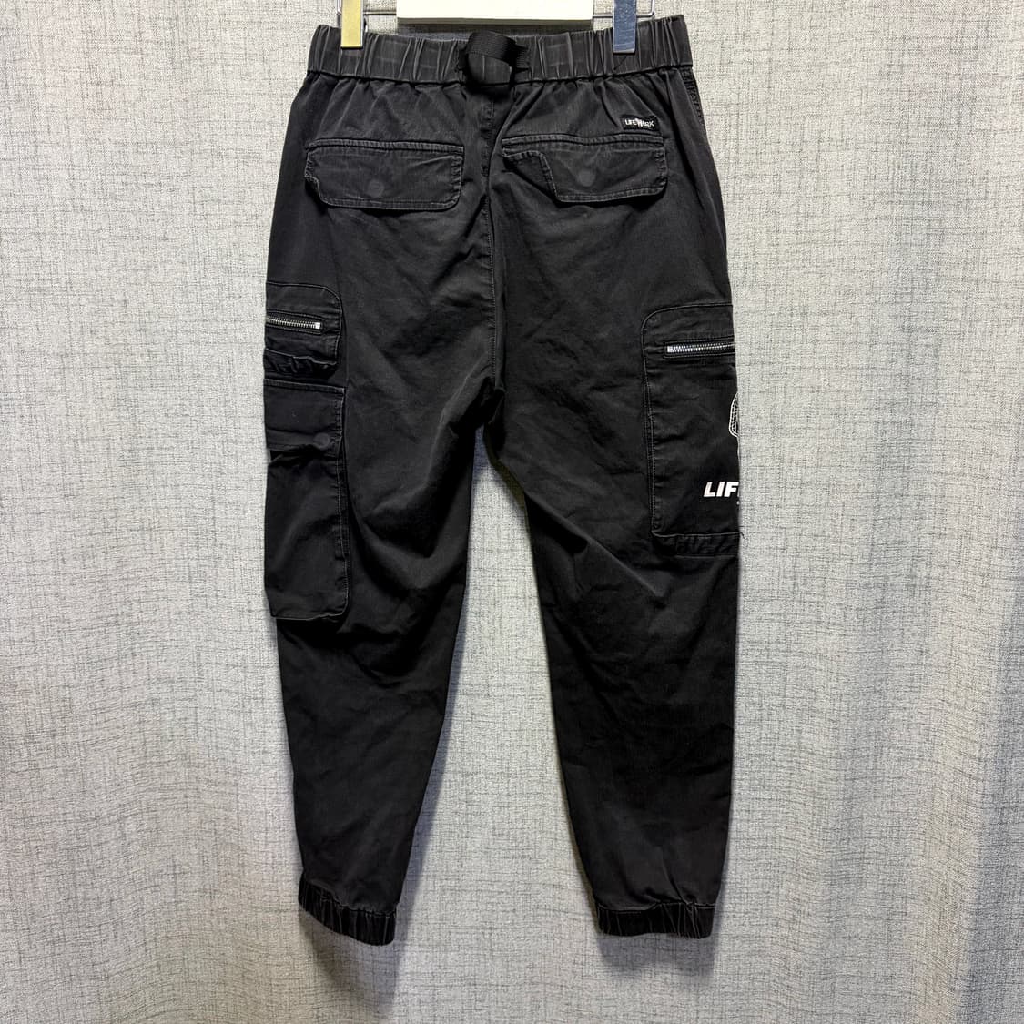 라이프워크 블랙 카고 조거팬츠  상품이미지2