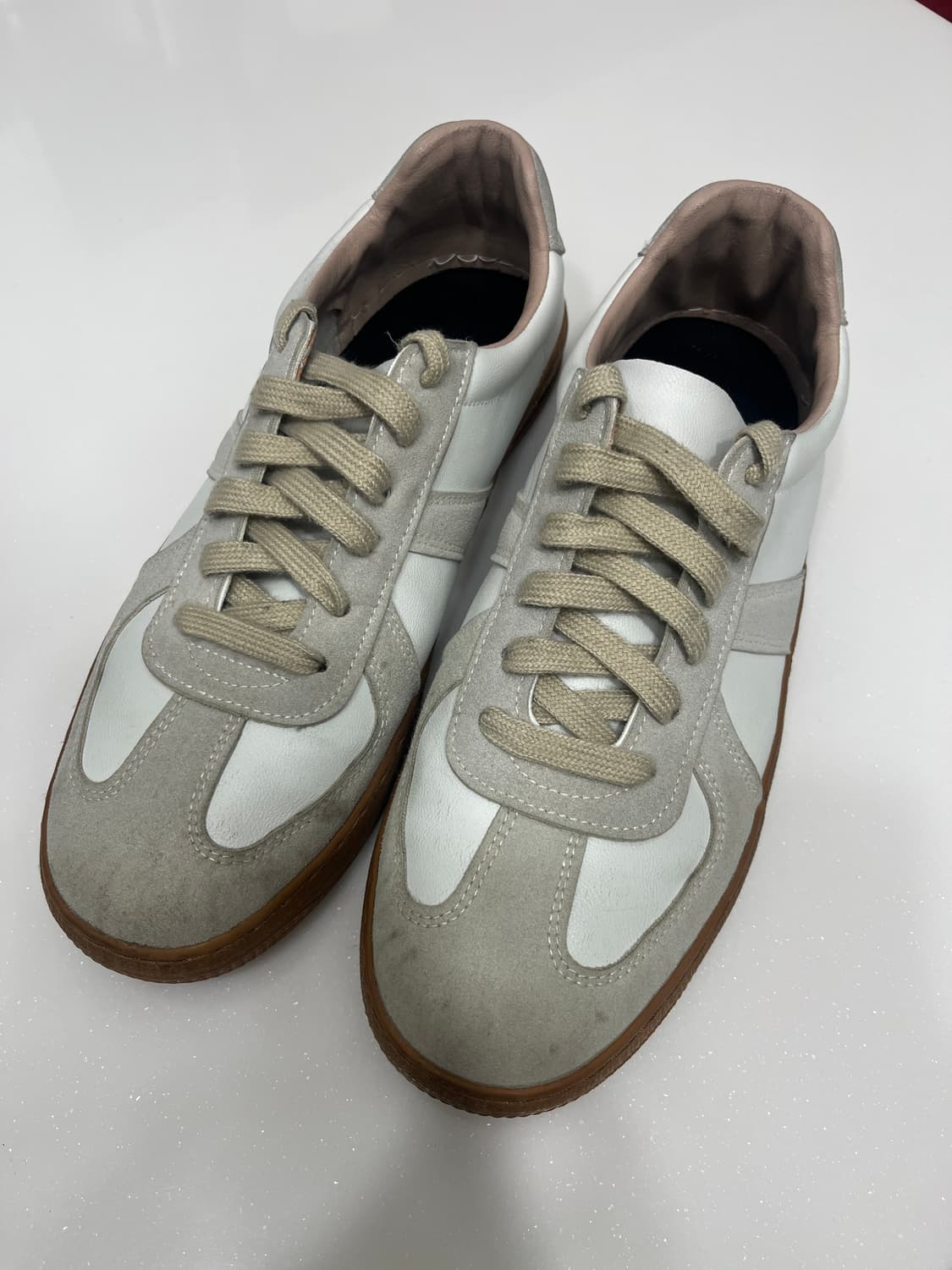 버튼 서울 독일군 스니커즈 오프화이트 275 상품이미지3