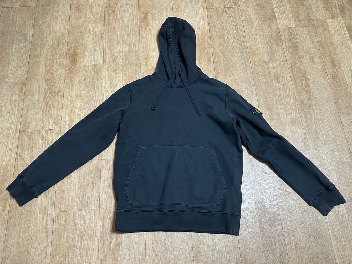 스톤아일랜드 스웨트셔츠 후드 블랙 XL 상품이미지1