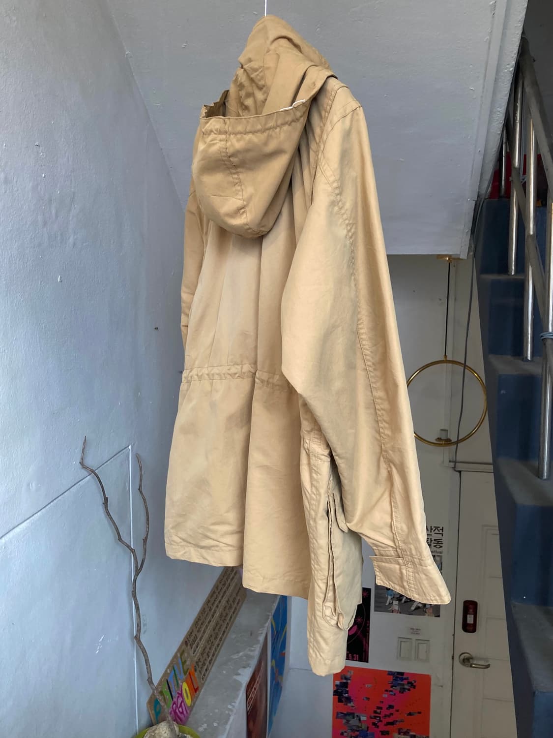 빈티지 야상 사파리 자켓 상품이미지8