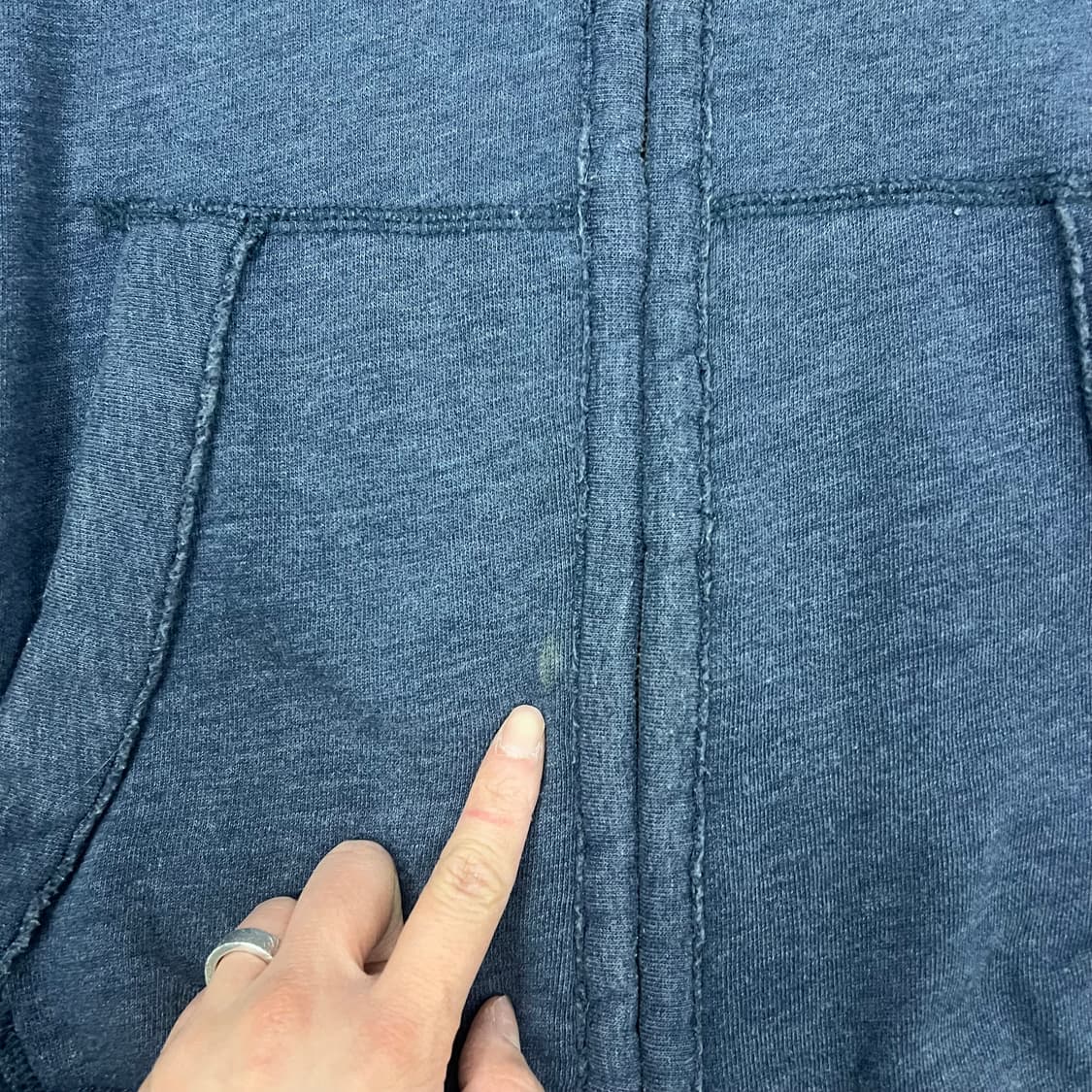 홀리스터 그레이블루 후드집업 상품이미지3