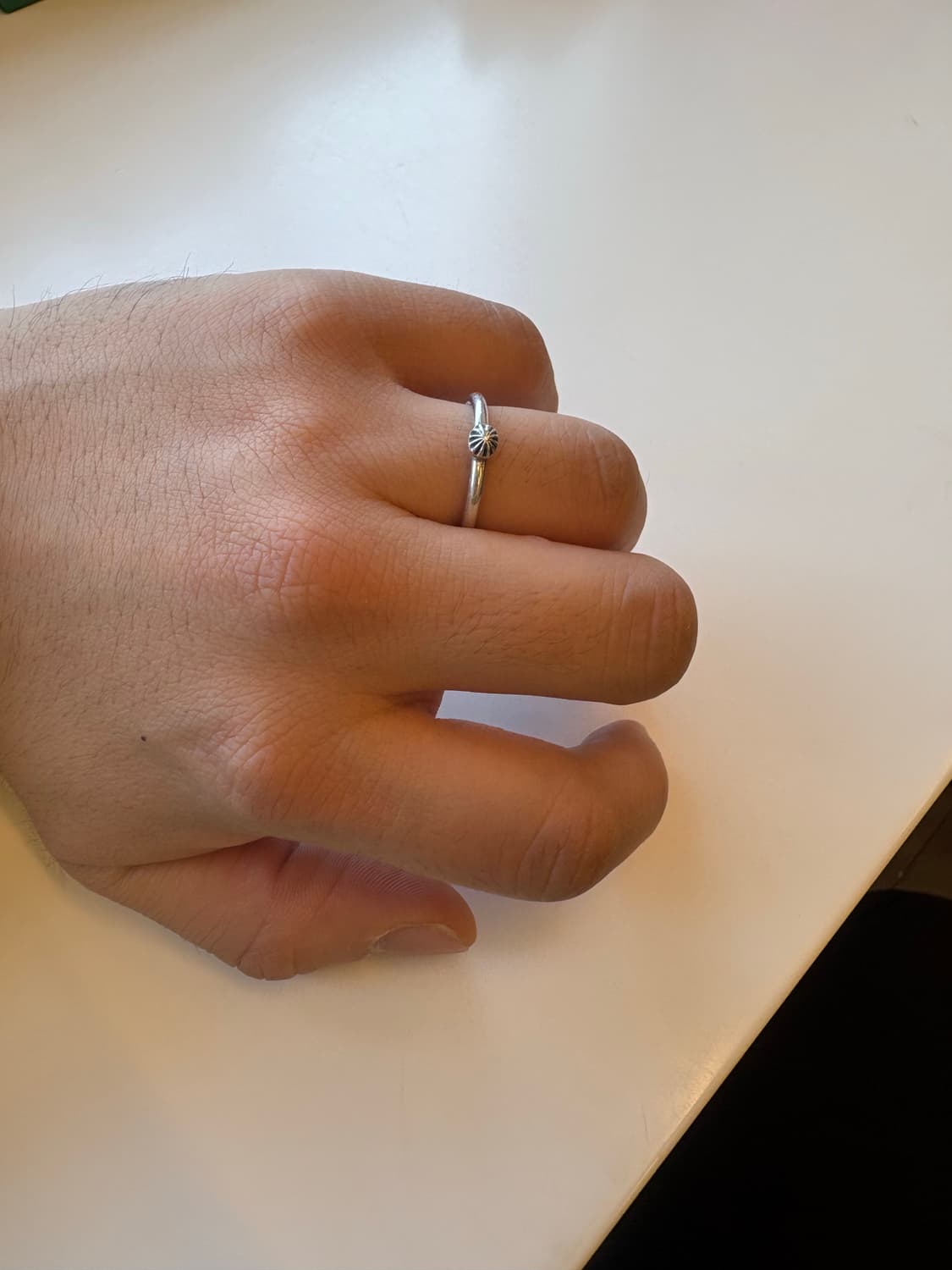 925 실버 콘초 반지 상품이미지4