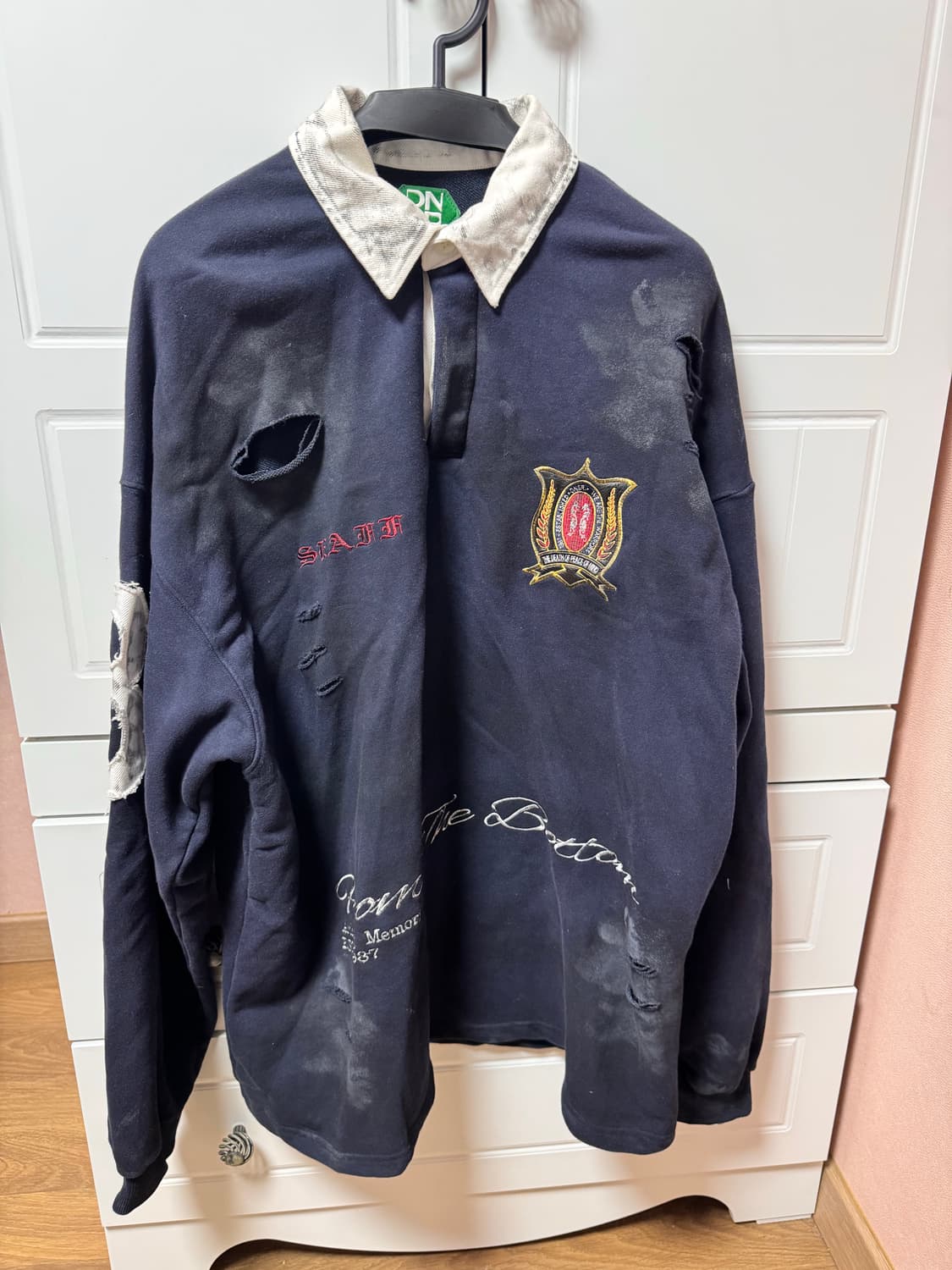 Dnsr 디트로이드 더티 폴로 셔츠 상품이미지2