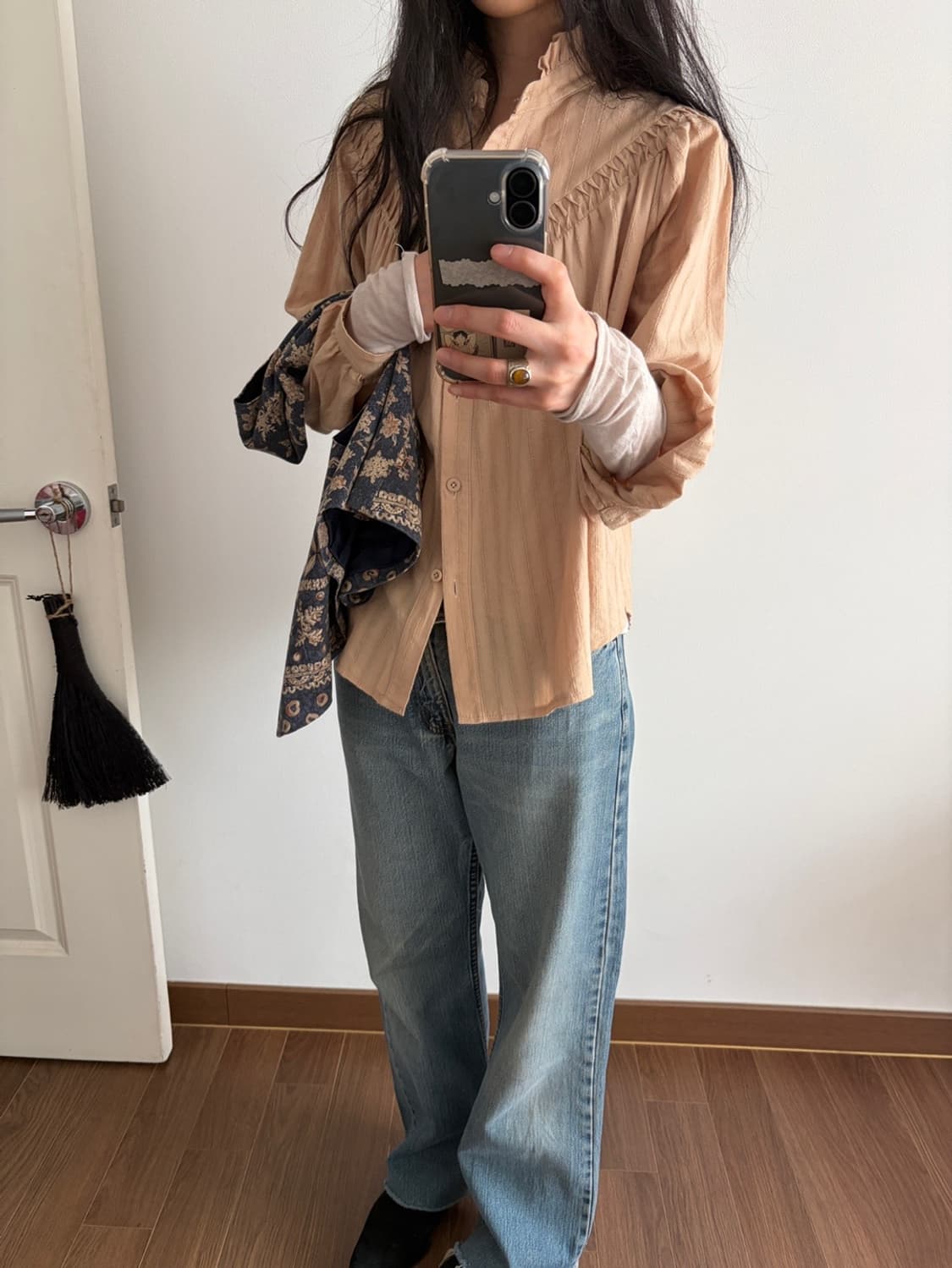 balloon frill blouse 상품이미지4