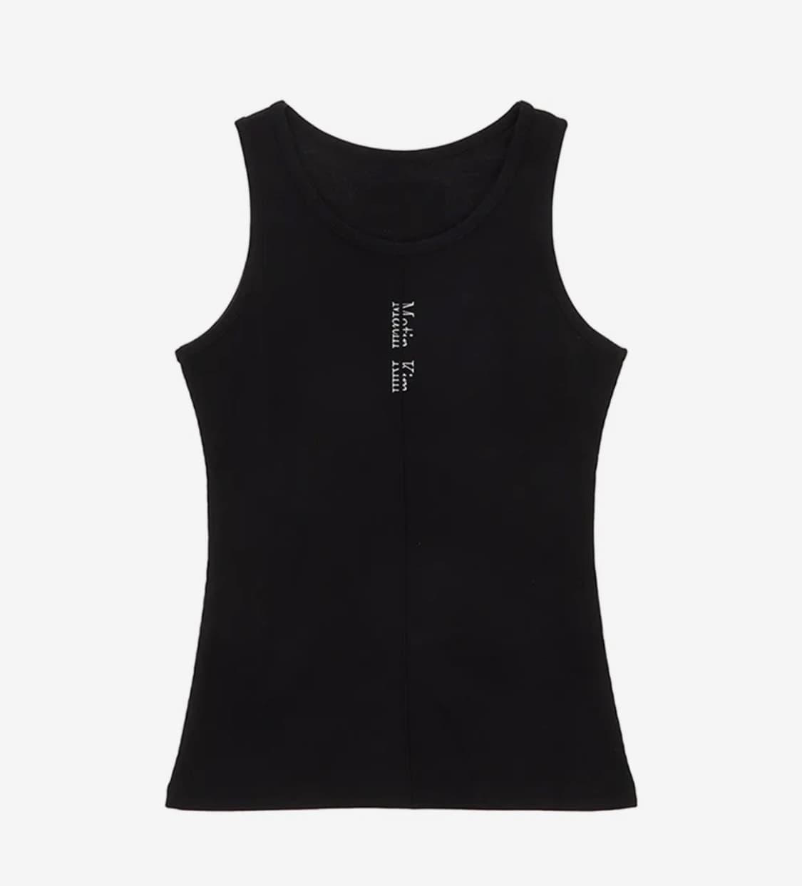 PINTUCK SLEEVELESS TOP IN BLACK 상품이미지1