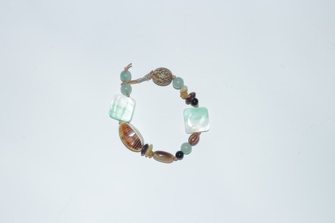 자개 소뿔 팔찌 상품이미지1