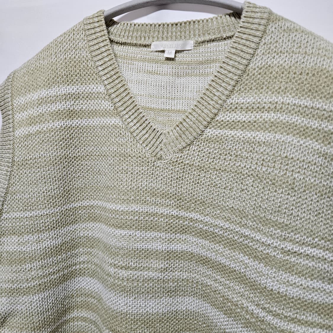 M 키뮤어 스트라이프 니트 배스트 상품이미지2