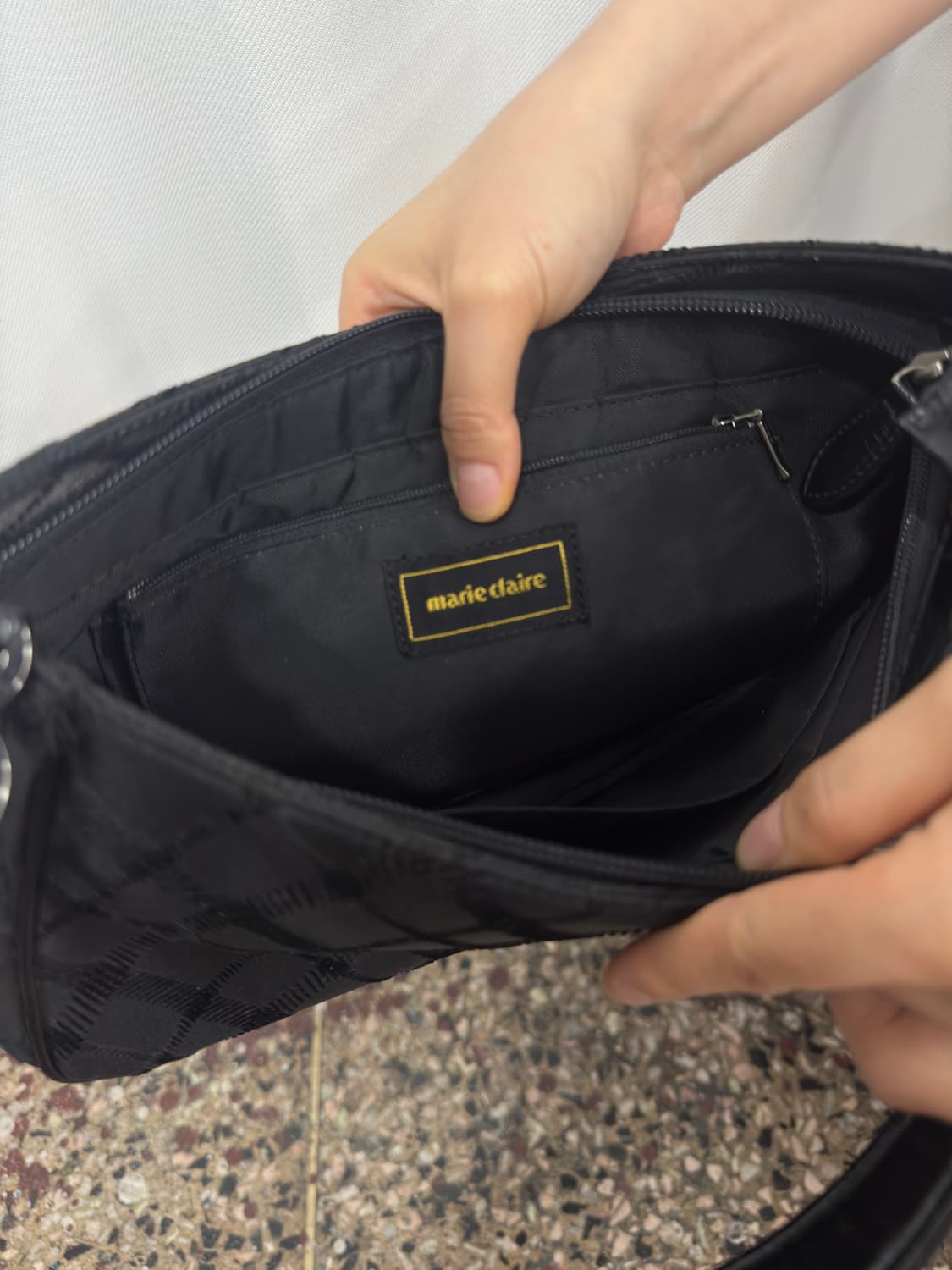 marie claire check shoulderbag 상품이미지6