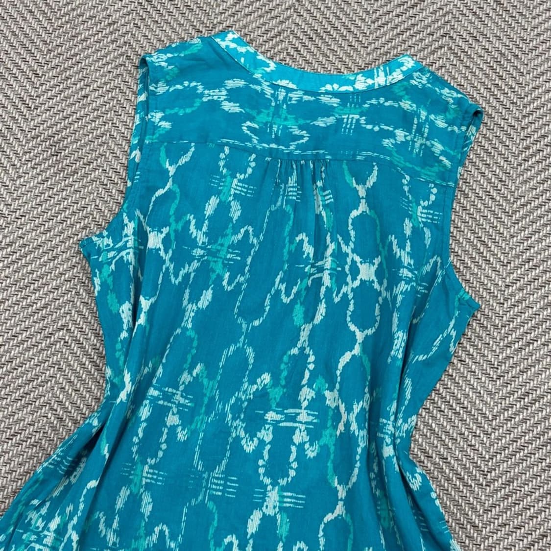 노스페이스 패턴 민소매 블라우스 v3052 상품이미지4