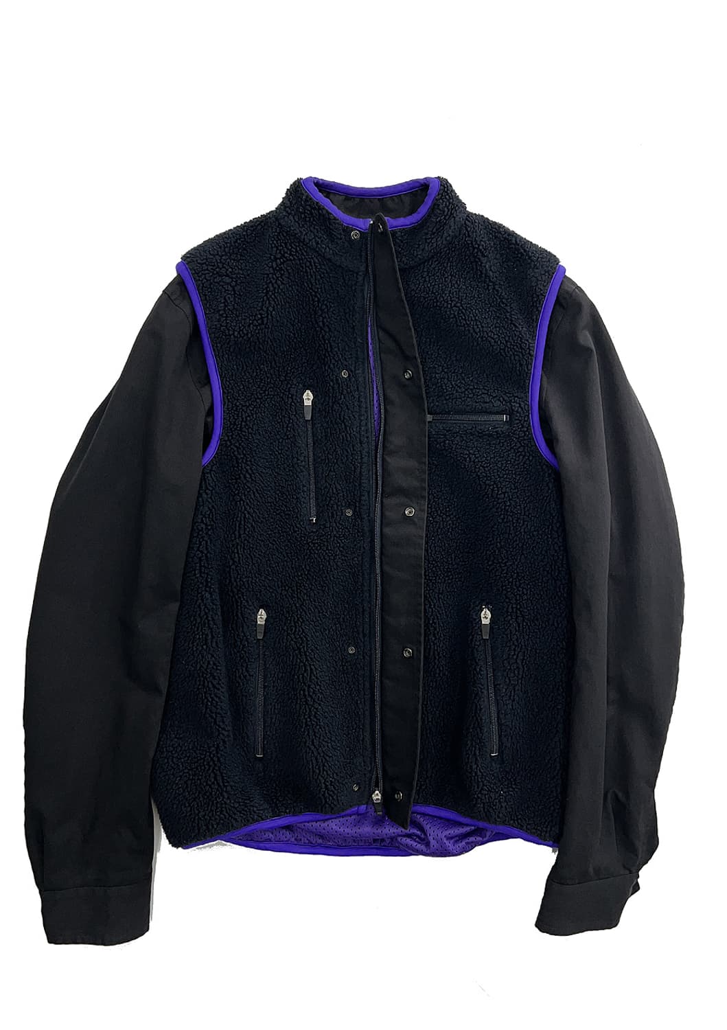 컬러비콘 후리스 도킹 자켓 상품이미지3