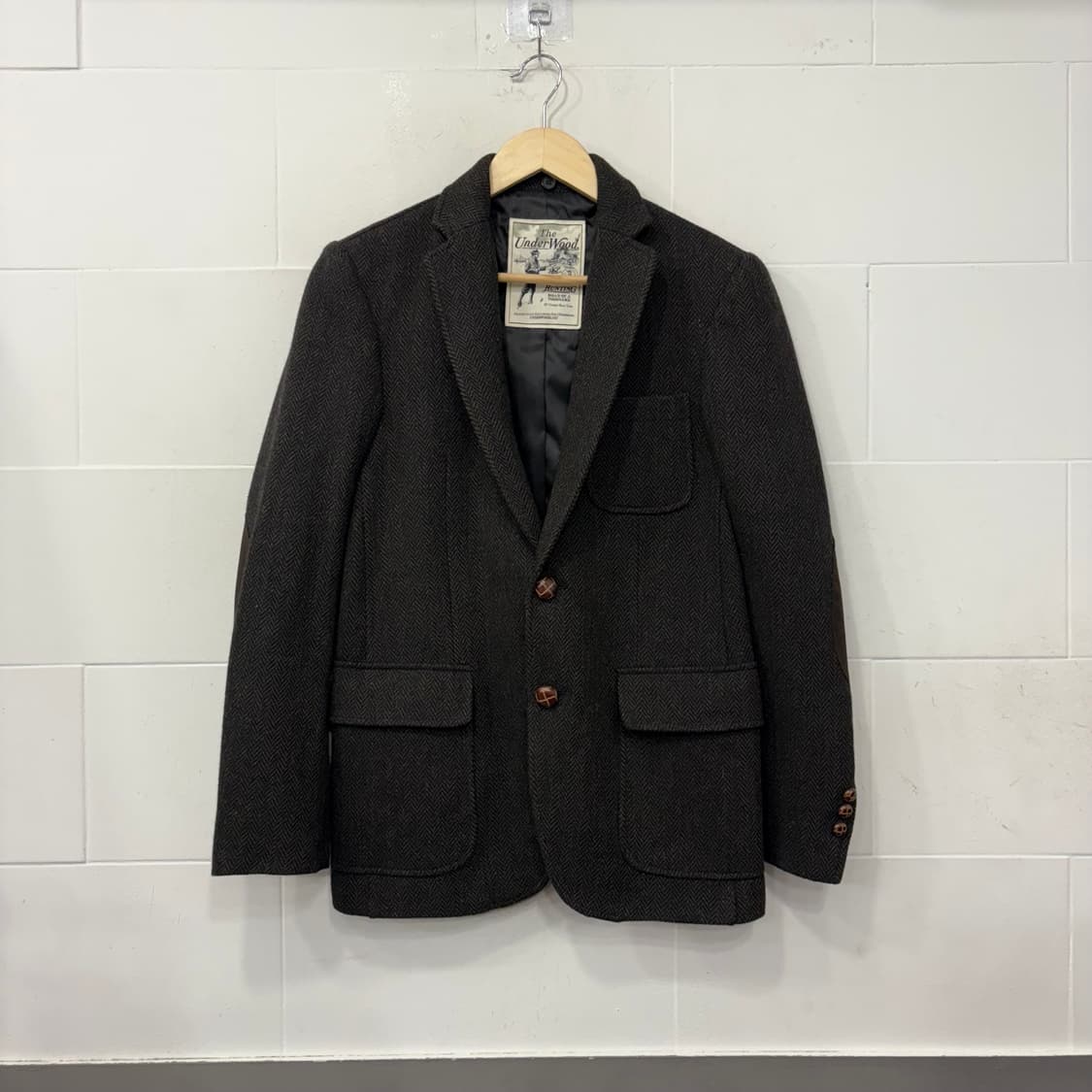 언더우드 the Underwood 헤링본 블레이저 자켓 상품이미지1