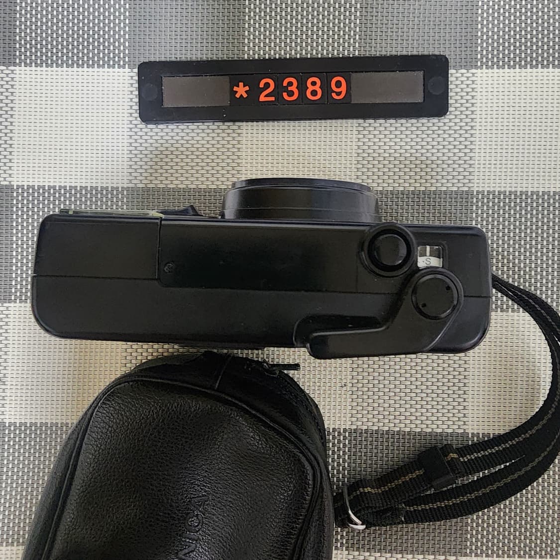 코니카 팝 블랙 필름카메라 파우치포함 상품이미지2