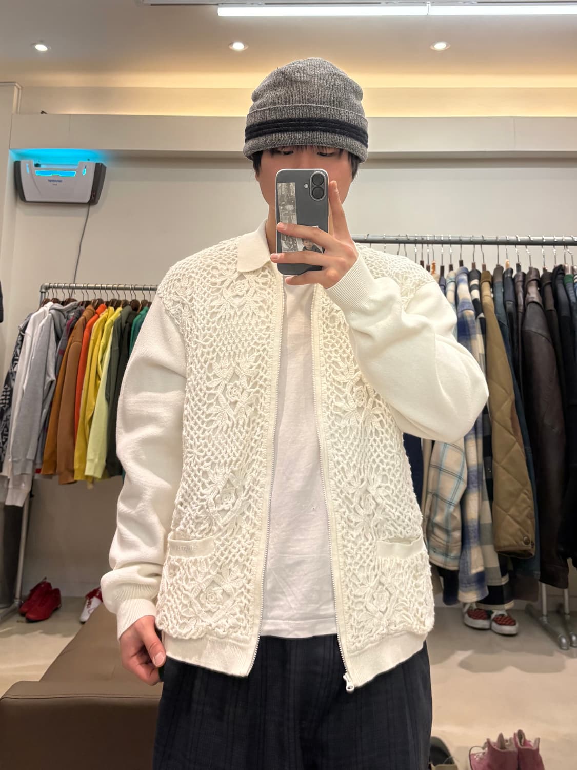 25ss 슈프림 크로셰 집업 가디건 상품이미지8