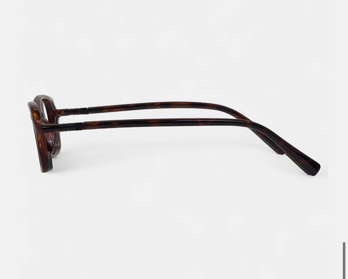 아디제) adige 공용 호피 가류 y2k 긱시크 안경 새것 풀구성품 상품이미지4