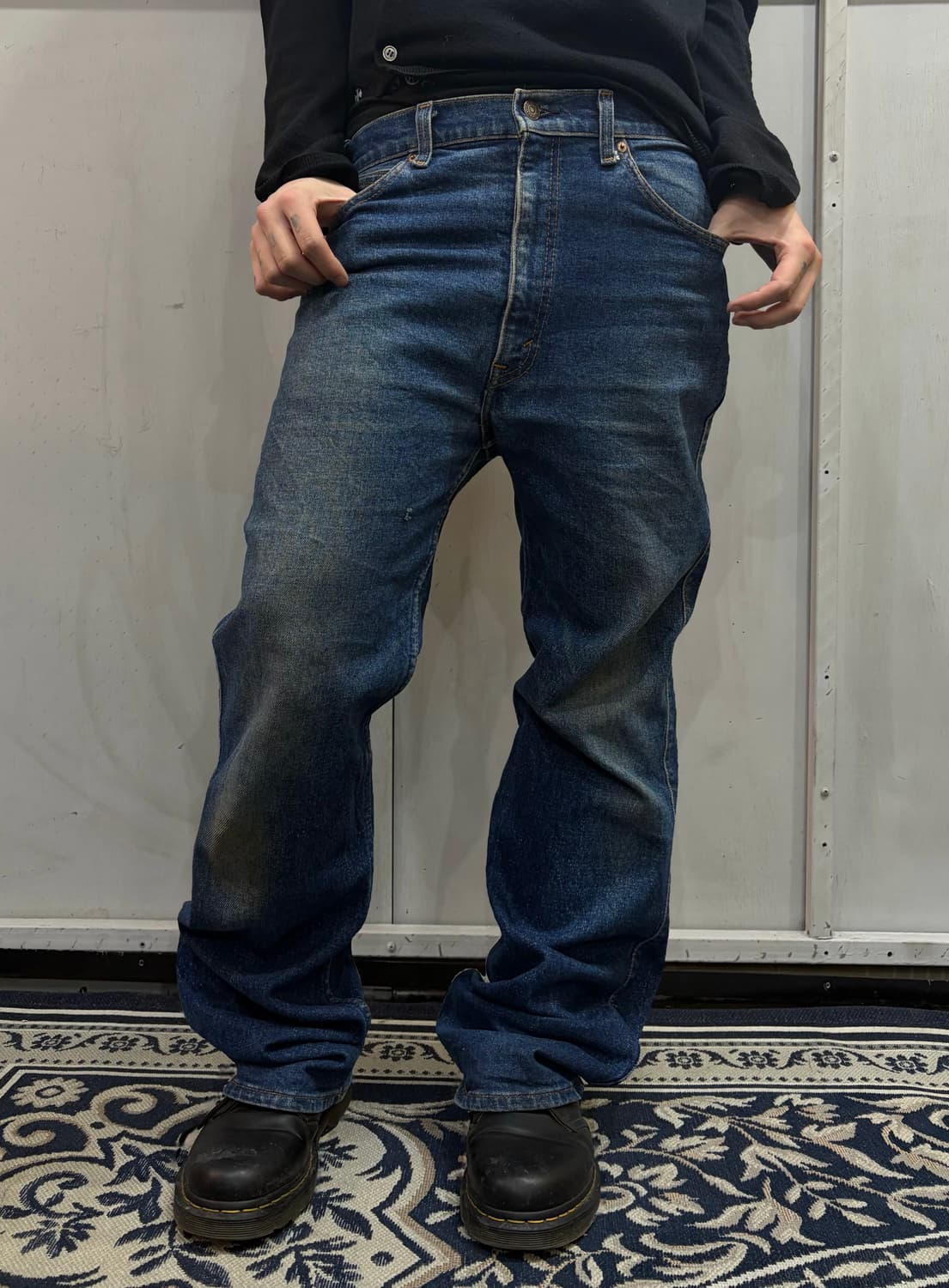 🇺🇸90s LEVIS 517 denim boots cut jeans 상품이미지2