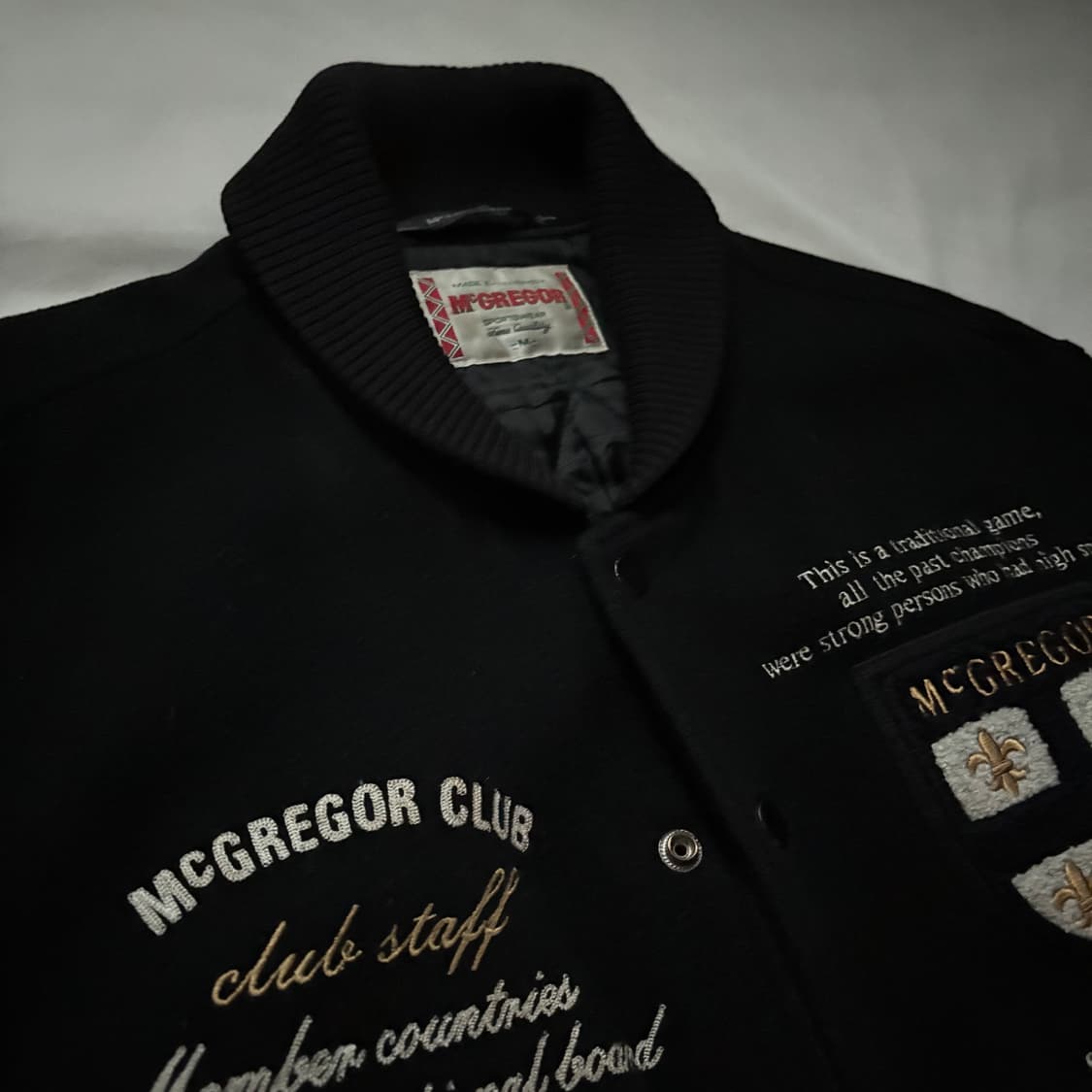 Mcgregor 바시티 자켓 상품이미지1