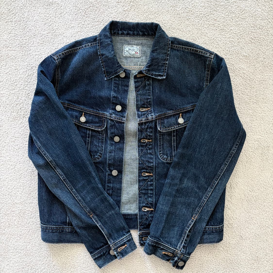 00‘s 폴로 랄프로렌 어센틱 type lll 트러커 데님자켓 상품이미지1