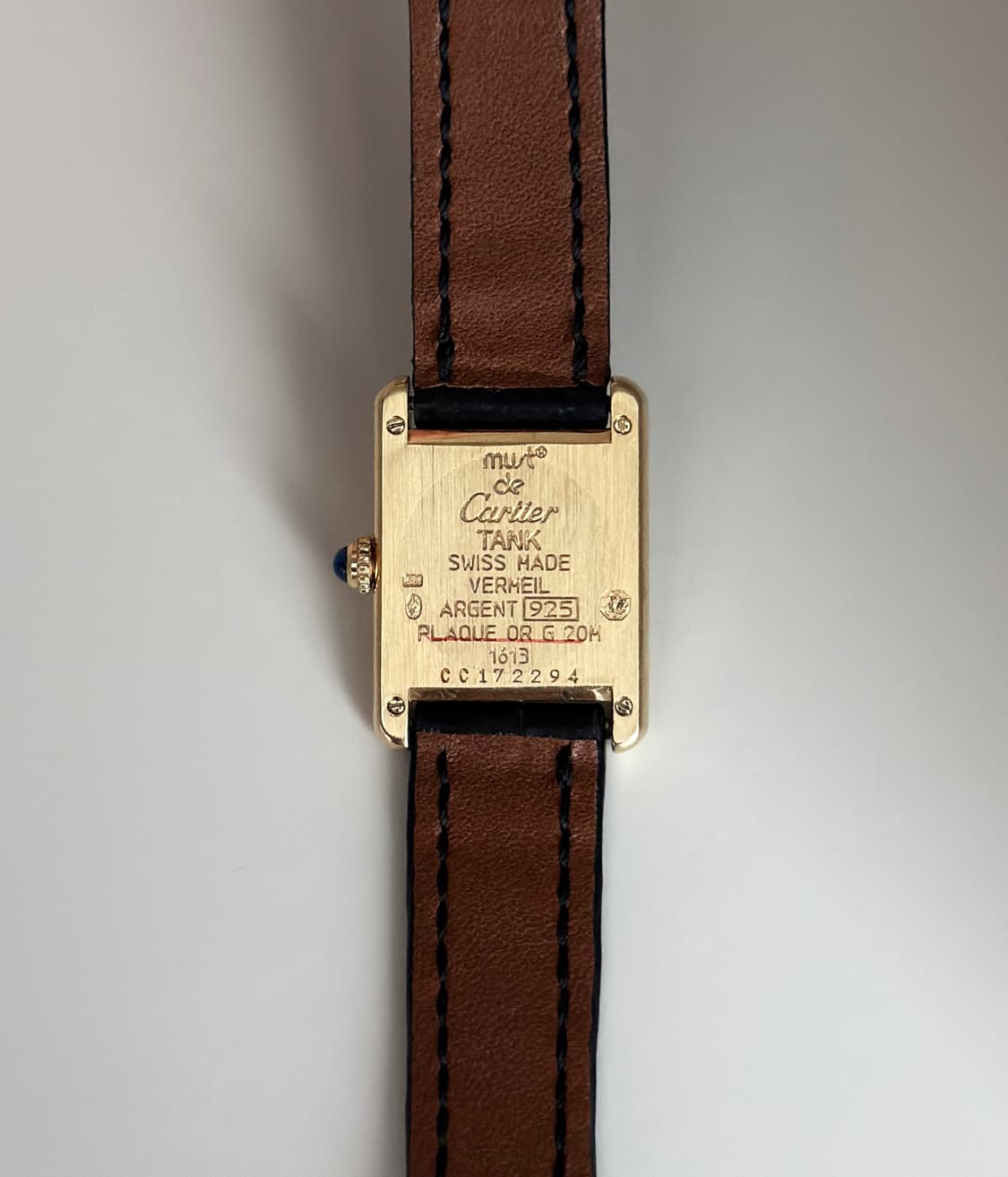 까르띠에 머스트 탱크 시계 상품이미지10