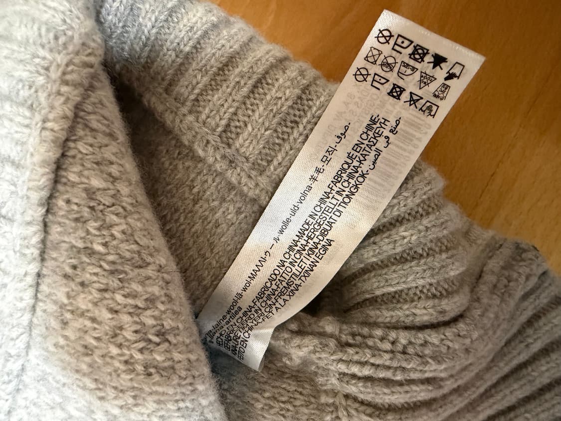 자라 아더에러 니트 s-m see 상품이미지5