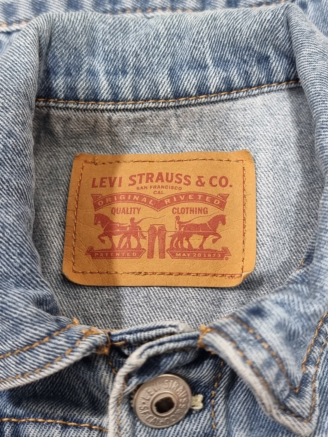 리바이스 키즈 데님 베스트 (D62 상품이미지3