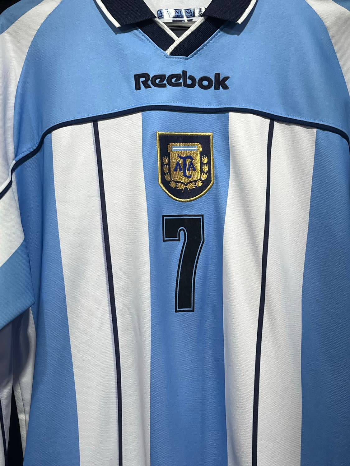 99-00 Reebok Argentina Home Long Sleeve 상품이미지4