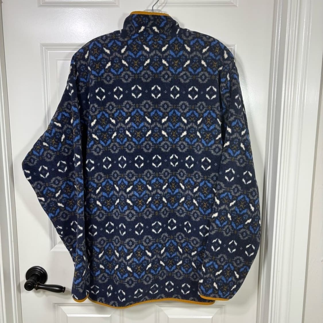 10s 파타고니아 신칠라 스냅-T 네이비/옐로우 상품이미지6