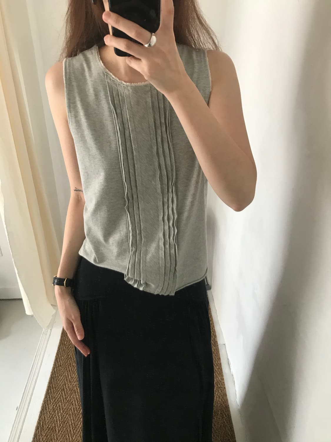 detail cotton sleeveless 상품이미지2